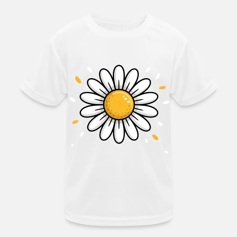 Gänseblümchen Kinder Funktions-T-Shirt