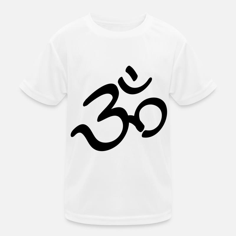 Om Symbol Kids Functional T-Shirt