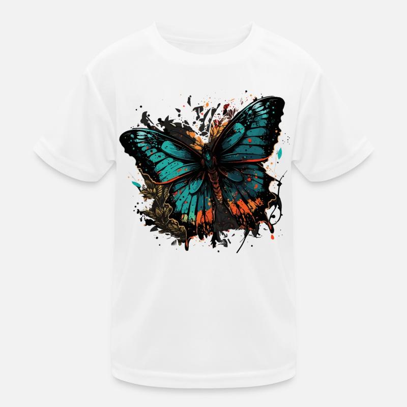 Transformation en papillon T-shirt sport Enfant