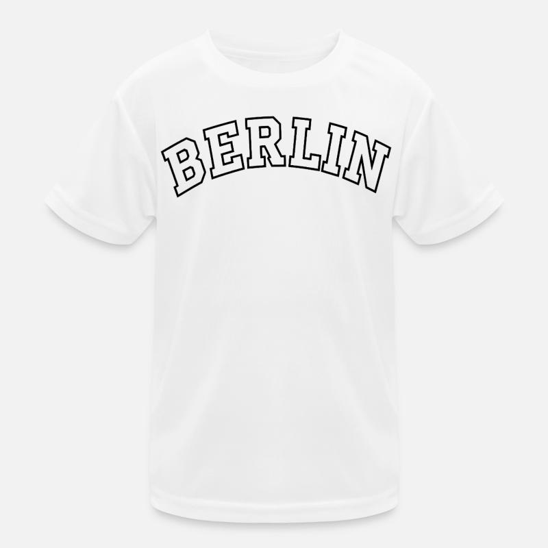 Berlin Arc Kontur Kinder Funktions-T-Shirt
