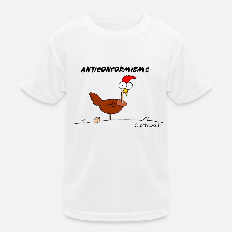 Hen nonconformist Kids Functional T-Shirt