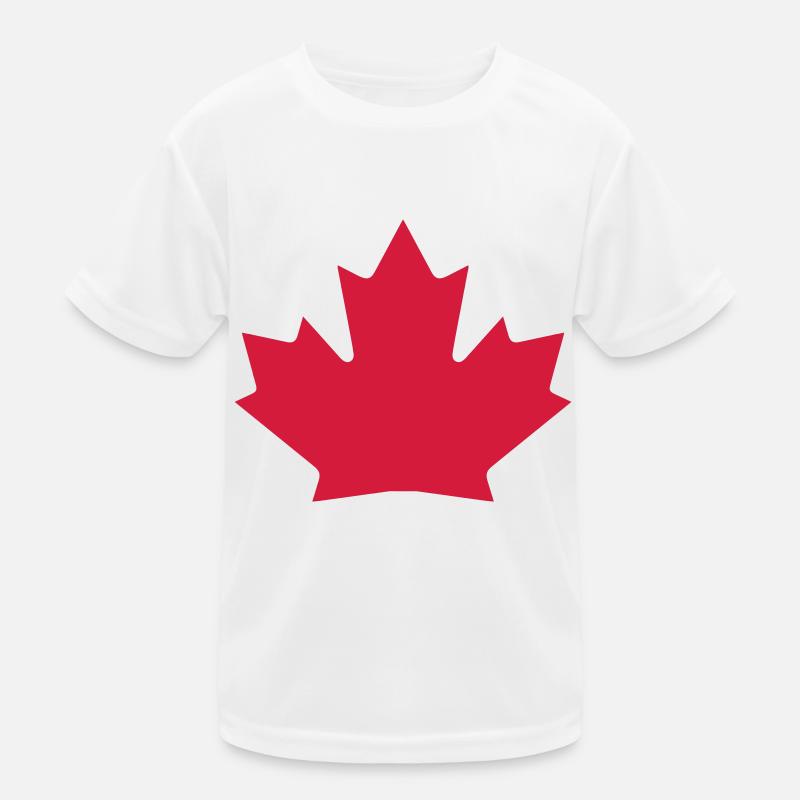 Canada Maple Leaf Kinder Funktions-T-Shirt