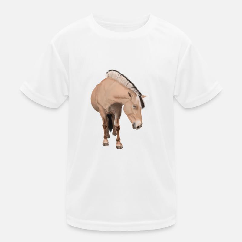 Cheval T-shirt sport Enfant
