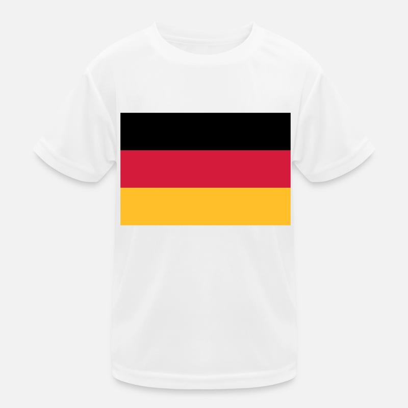 Drapeau de l'Allemagne T-shirt sport Enfant