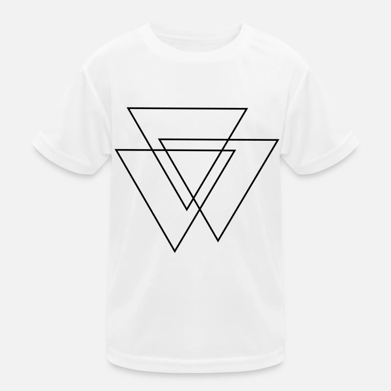 triangles Valknut Kinder Funktions-T-Shirt