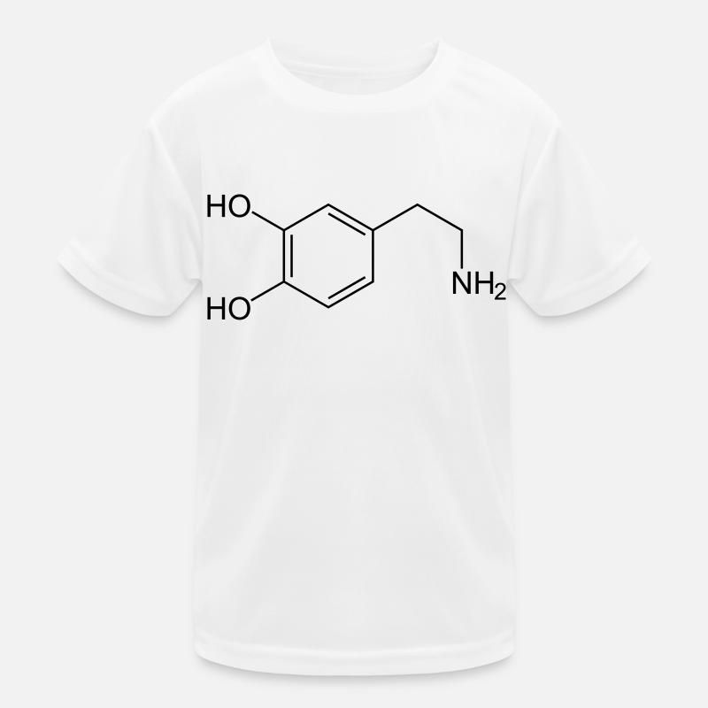 Dopamine dopamine - T-shirt sport Enfant - blanc