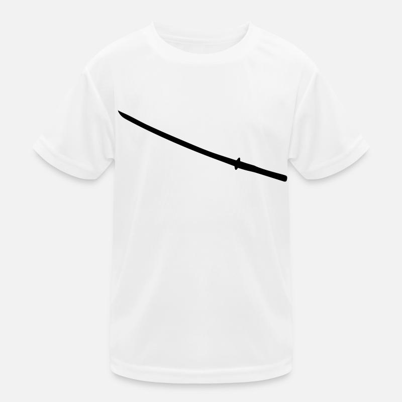 katana_sword Kids Functional T-Shirt