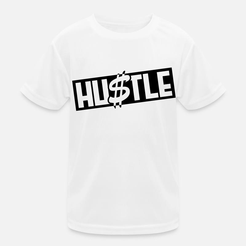 hustle_go1 Kids Functional T-Shirt
