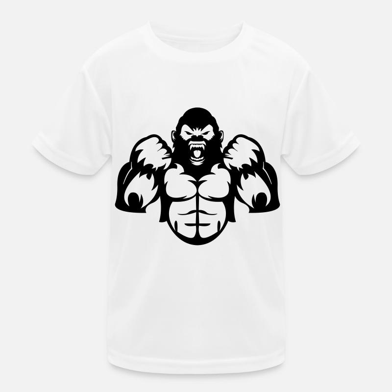 gorilla_01 Kinder Funktions-T-Shirt