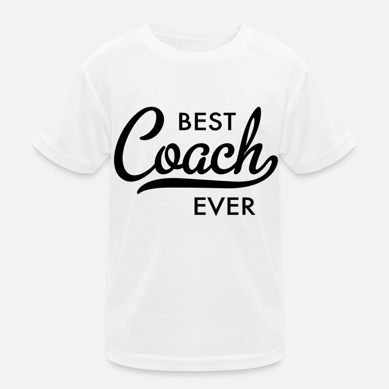 coach - Kinder Funktions-T-Shirt - Weiß