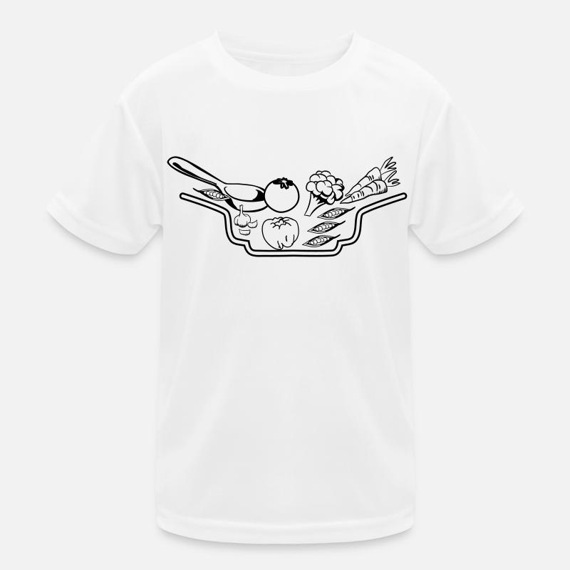 vegetable plate soup Kids Functional T-Shirt