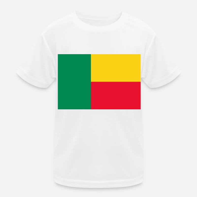 Drapeau Benin T-shirt sport Enfant