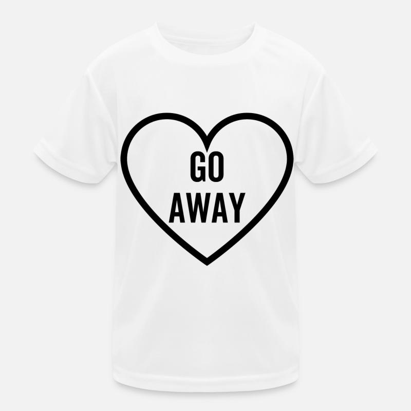 Introvert Go Away Kids Functional T-Shirt