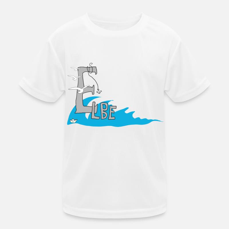 Elbe Kinder Funktions-T-Shirt