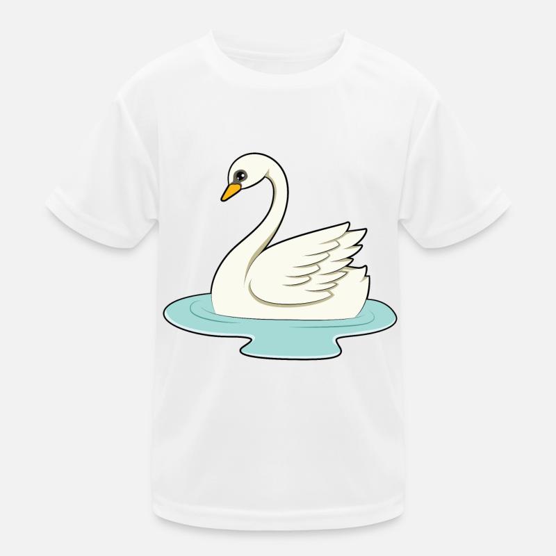 Swan Kids Functional T-Shirt