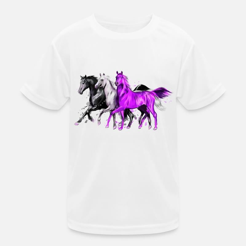 Chevaux T-shirt sport Enfant