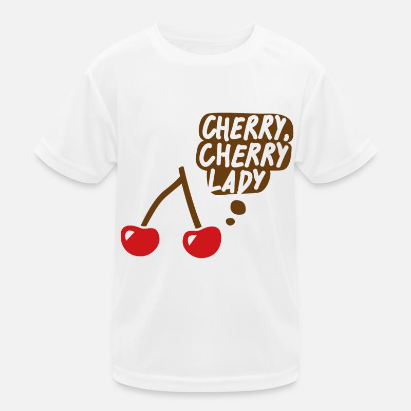 Cherry, cherry lady Kinder Funktions-T-Shirt