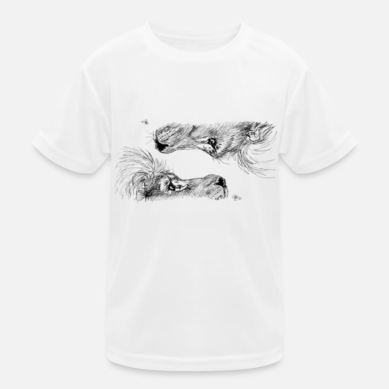 Doppellöwe Kinder Funktions-T-Shirt