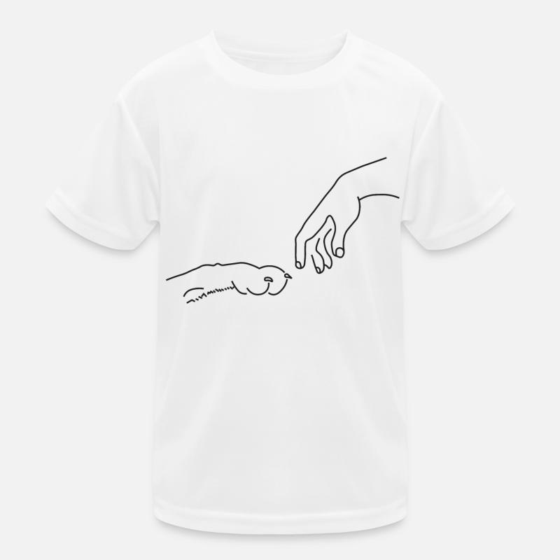 Patte de chien T-shirt sport Enfant