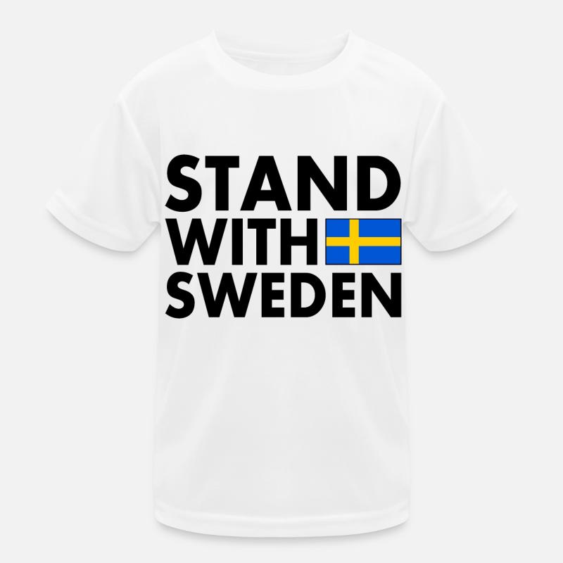 Sweden Kids Functional T-Shirt