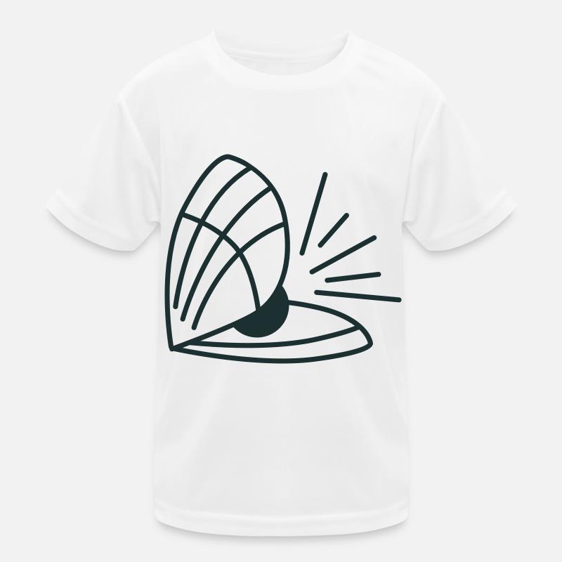 Schwarze Perle Kinder Funktions-T-Shirt