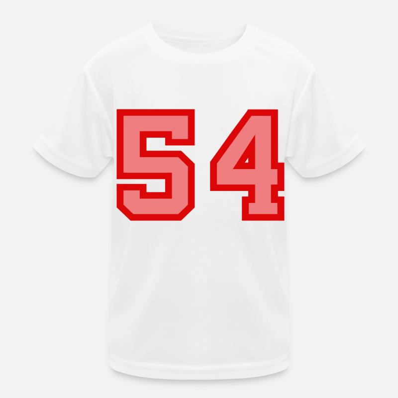Cool Retro Retrostyle Jersey Number Back Number Kids Functional T-Shirt