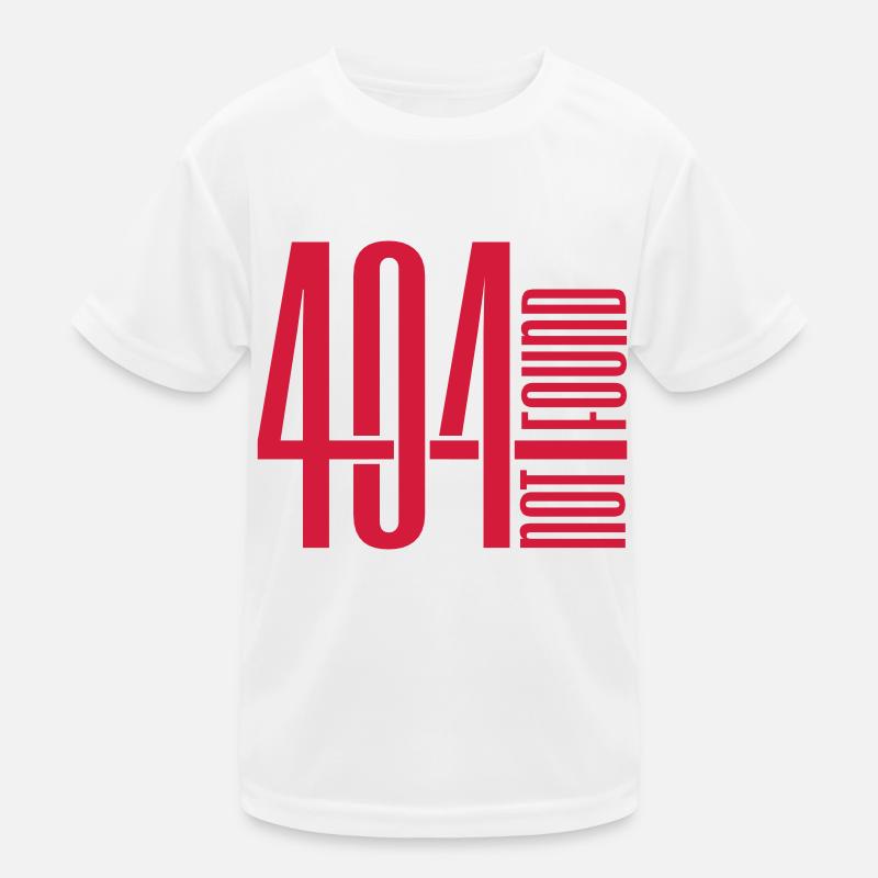 Not found 404 error Kids Functional T-Shirt