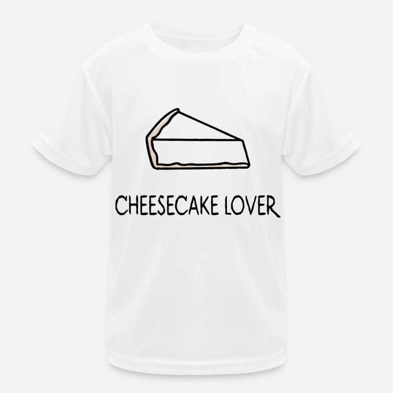 käsekuchen cheesecake-lover kuchen Kinder Funktions-T-Shirt