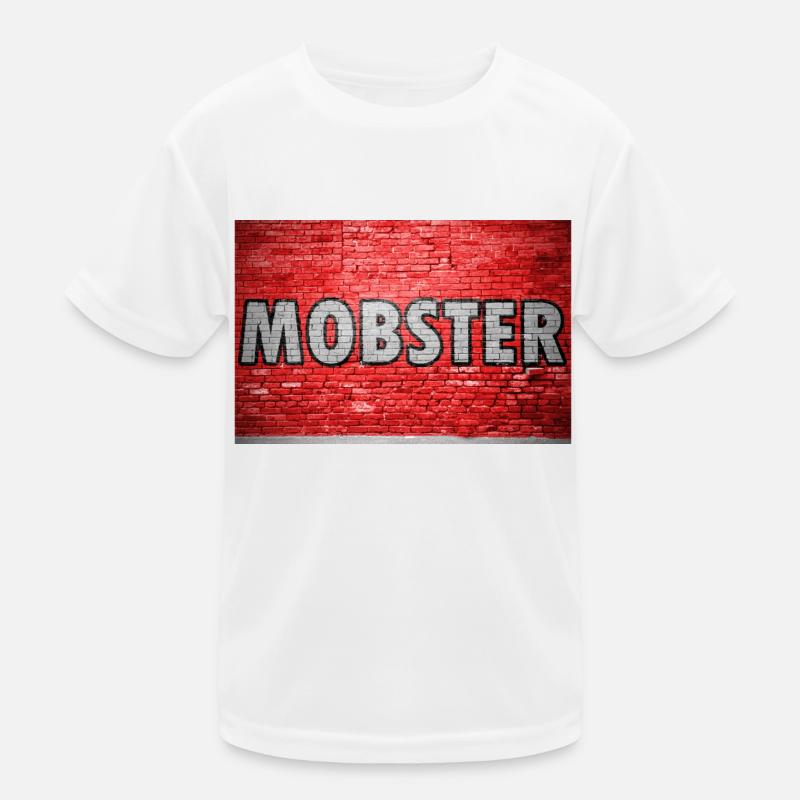 Mobster Graffiti Kinder Funktions-T-Shirt