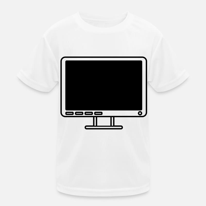 Screen Display Computer Icon Kids Functional T-Shirt