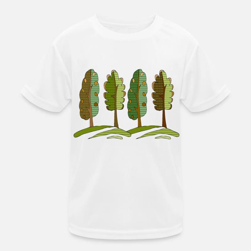 Baum Kinder Funktions-T-Shirt