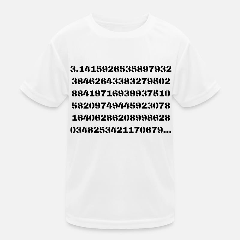 Pi T-shirt sport Enfant