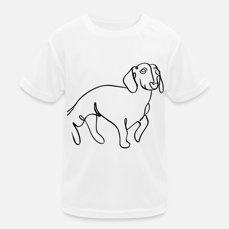 Dachshund Kids Functional T-Shirt