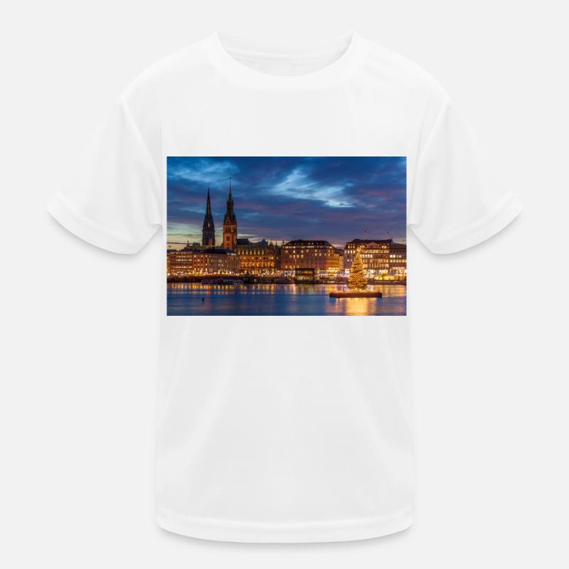 Binnenalster Kinder Funktions-T-Shirt