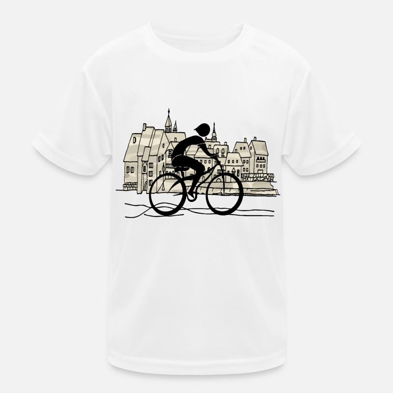 Cyclist Kids Functional T-Shirt