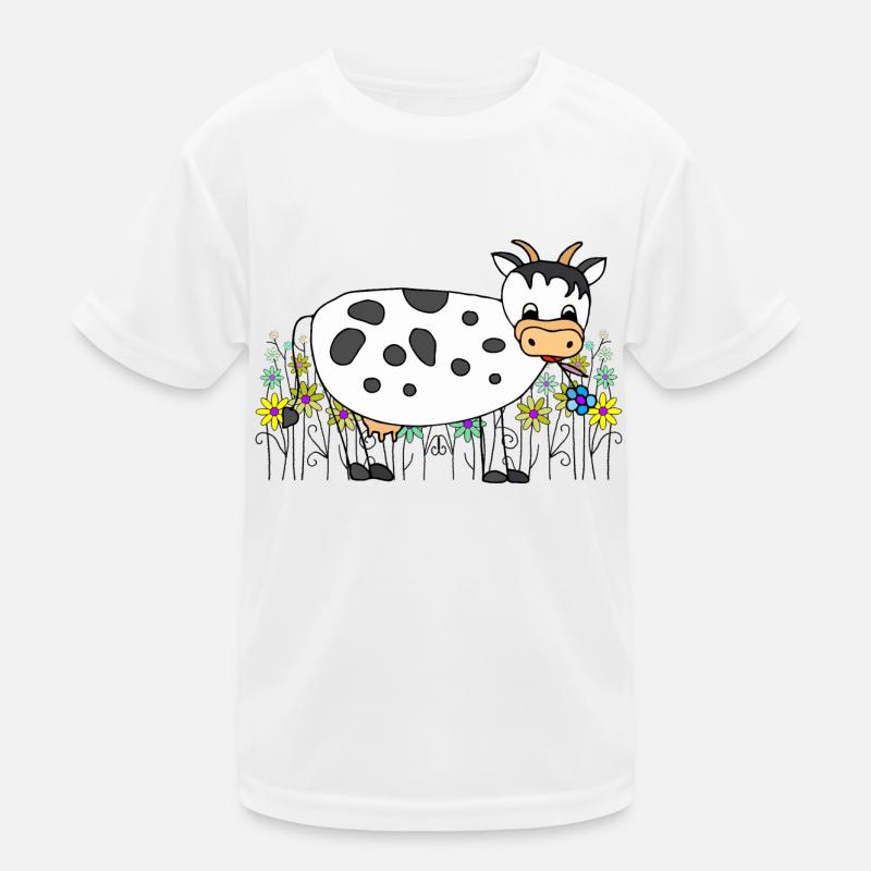 Vache T-shirt sport Enfant