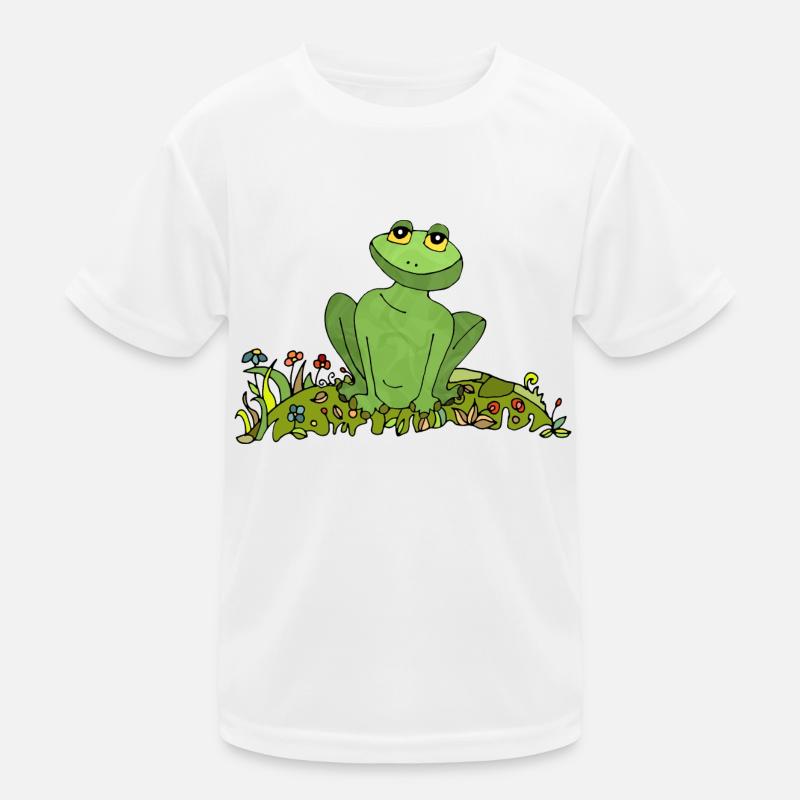 Frosch Kinder Funktions-T-Shirt