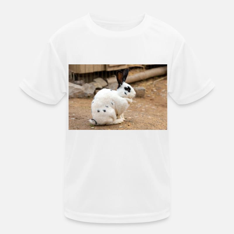 Rabbit (in german Kaninchen) Kids Functional T-Shirt