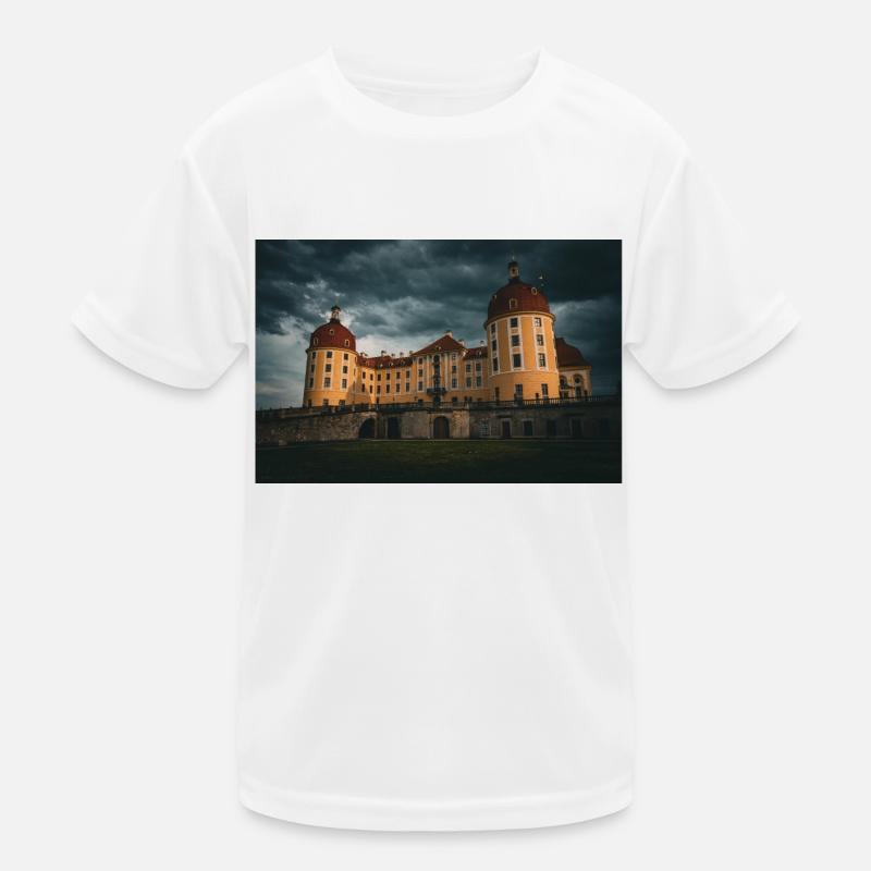 Château de Moritzburg, Dresde, Saxe T-shirt sport Enfant