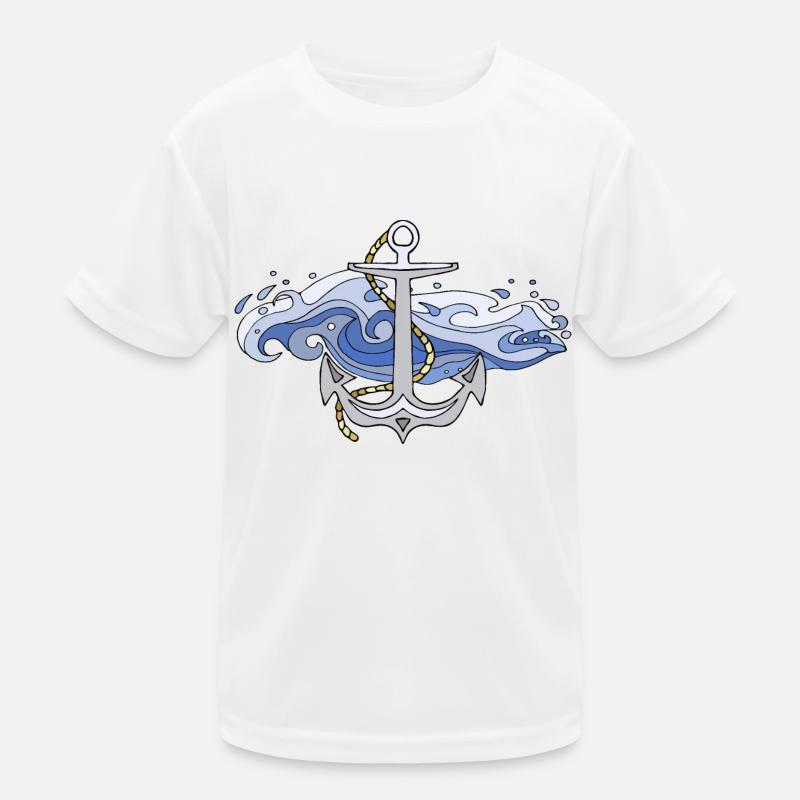 Anker Kinder Funktions-T-Shirt
