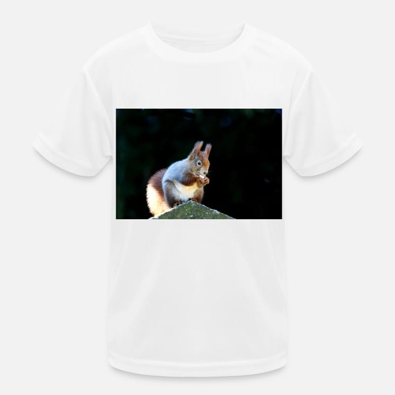 Eichhörnchen, Isibat Kinder Funktions-T-Shirt