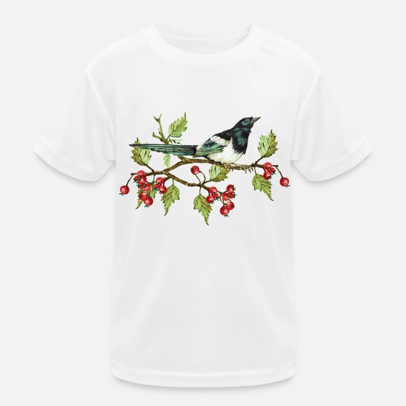 Bunter Vogel Kinder Funktions-T-Shirt
