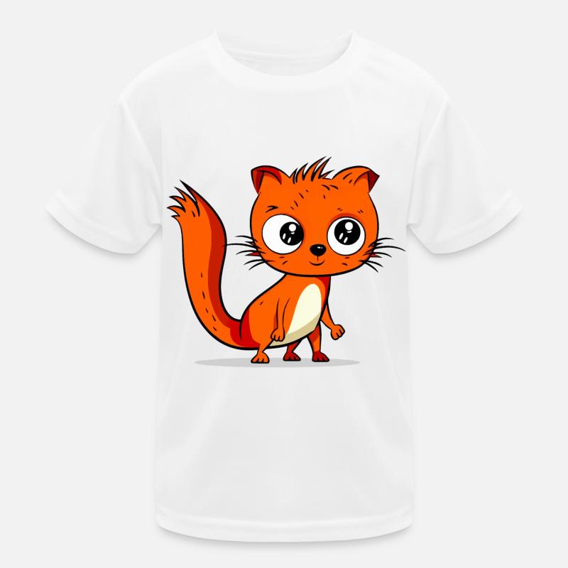 Kiki das Eichhörnchen Kinder Funktions-T-Shirt