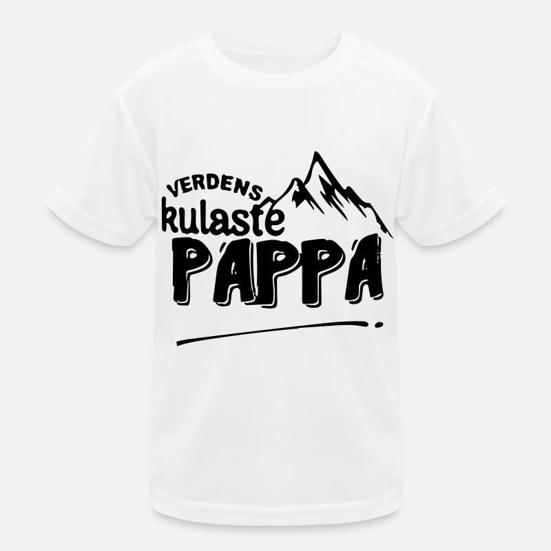 der coolste Papa der Welt Kinder Funktions-T-Shirt