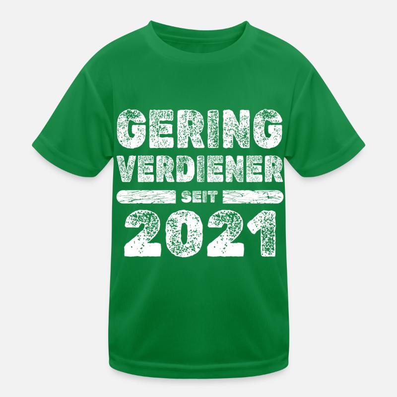 Spruch 2021 Kinder Funktions-T-Shirt