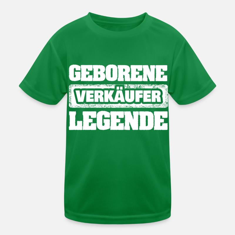 Beruf Verkäufer Kinder Funktions-T-Shirt