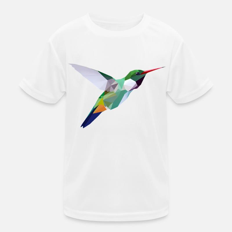 Oiseau Low Poly T-shirt sport Enfant