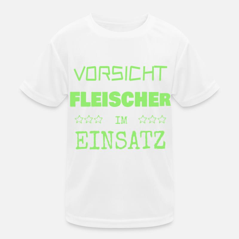 Berufung Fleischer Kinder Funktions-T-Shirt