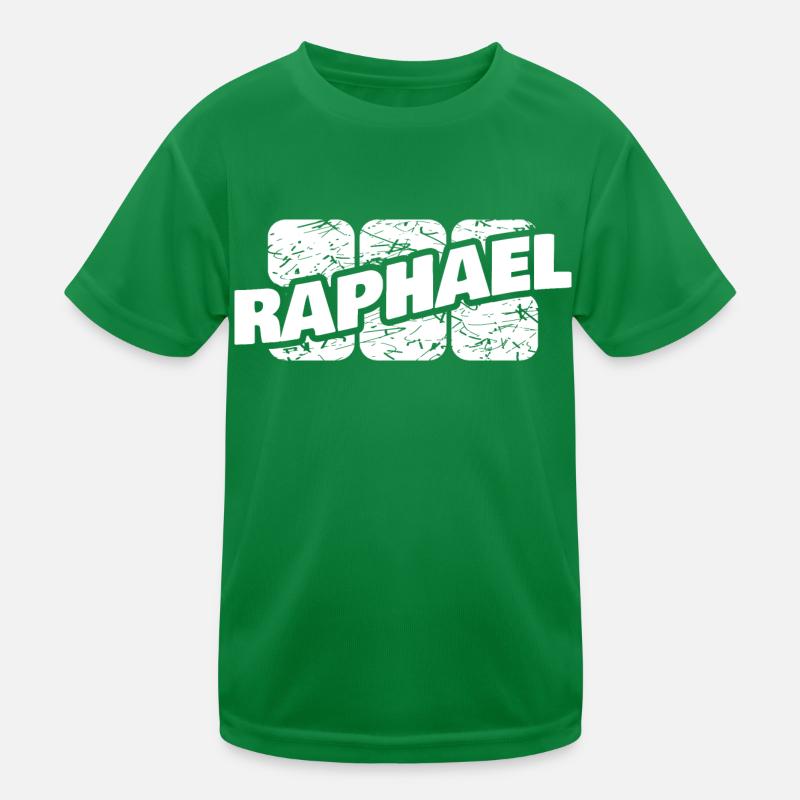 Cadeau voor Raphael Functioneel T-shirt voor kinderen