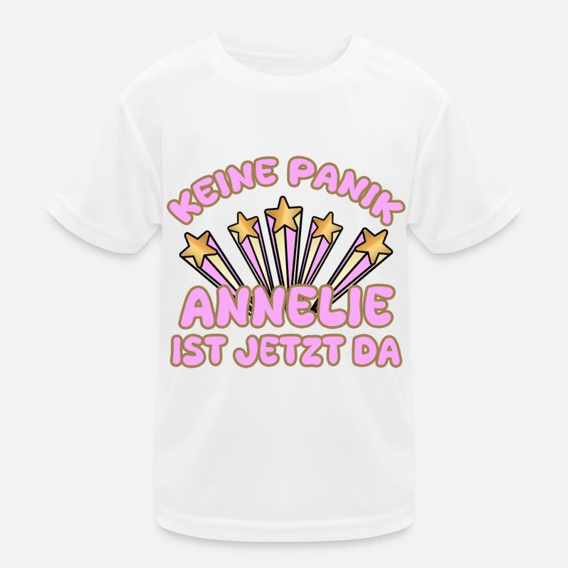 Woman's name Annelie Kids Functional T-Shirt